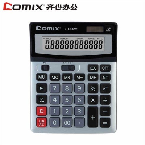 Comix/齐心全能办公计算器 C-1232M  单台