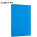 齐心 C8002 Compera 皮面笔记本 A5 154张 粉红 蓝 棕 黑