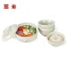 PHMI/菲米生活 米雪低骨瓷釉下彩陶瓷餐具套装 五件套