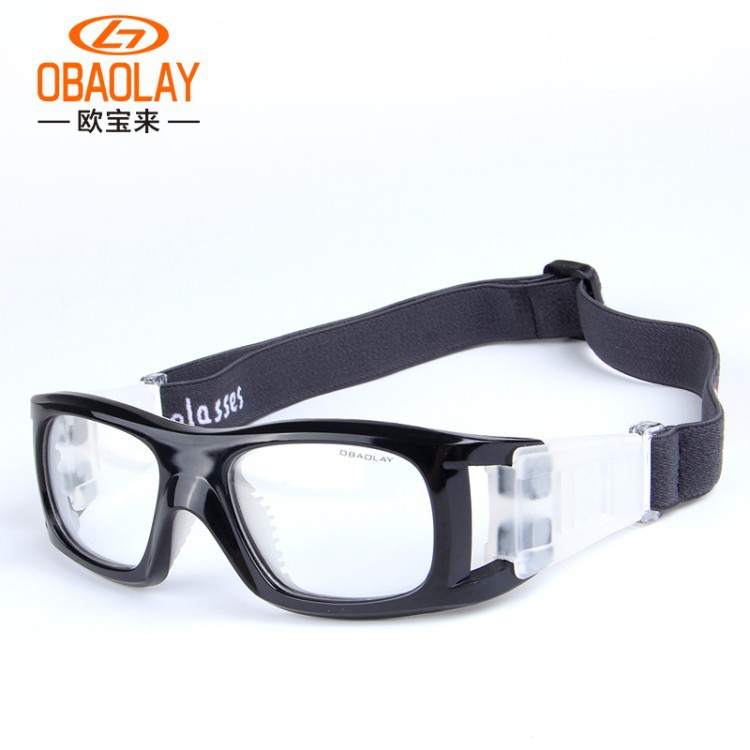 欧宝来专业篮球眼镜 男女户外运动防爆眼镜 专用高清防护眼镜