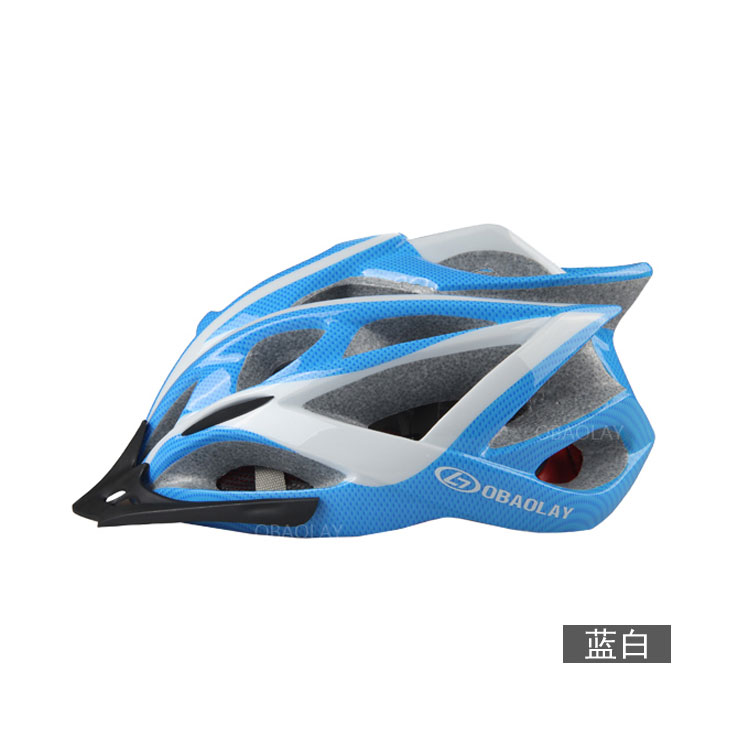 OBAOLAY/欧宝来自行车骑行头盔 一体式头盔 安全装备