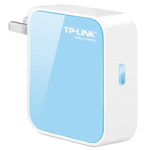 TP-LINK TL-WR800N迷你无线路由器 300M穿墙有线转wifi即插即用