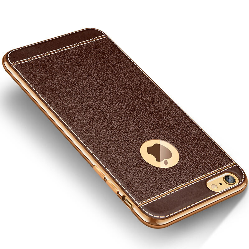 果敢 iPhone 手机壳 手机硅胶皮纹保护软壳