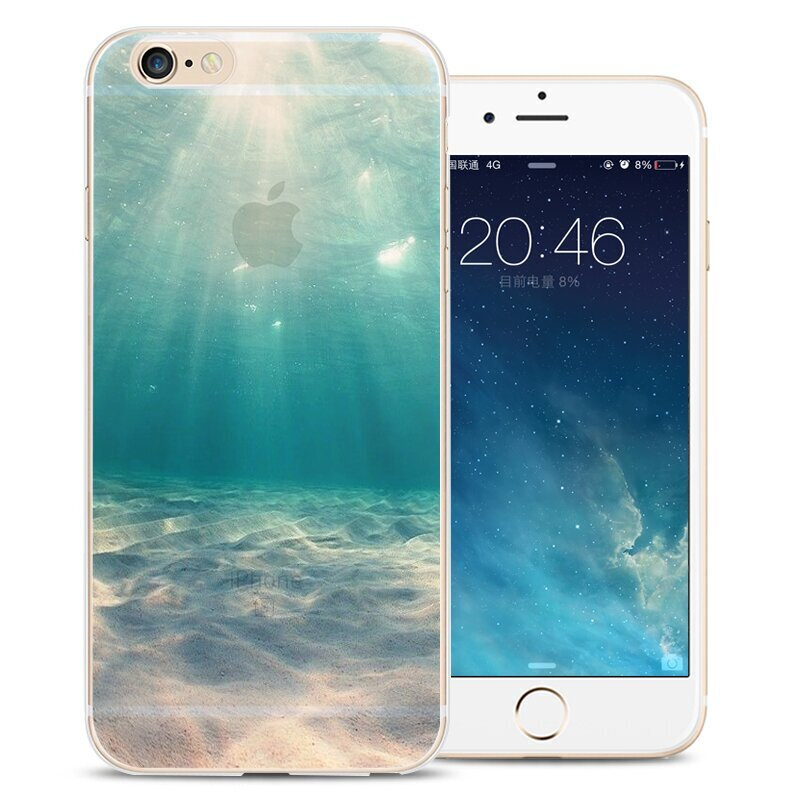 XIMU 苹果手机壳 创意风景手机壳 全包硅胶防摔保护套