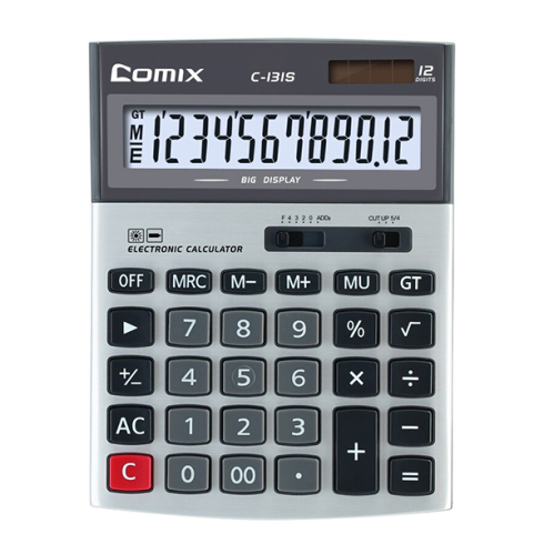 齐心/Comix C-131S 耐用计算器 商务办公用品