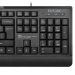 DELUX多彩 K6010U USB有线键盘 台式机电脑超薄轻便 办公家用键盘