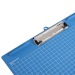 齐心Comix A725 A4横式蓝色塑胶文件夹