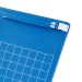 齐心Comix A725 A4横式蓝色塑胶文件夹