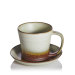 乾唐轩活瓷陶器 时光古韵咖啡杯250ml 创意陶瓷器迷你水杯子