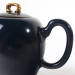 汝道RUDAO 霁蓝美人肩陶瓷茶壶 带过滤孔家用泡茶壶 手工制作