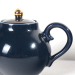 汝道RUDAO 霁蓝笑樱陶瓷茶壶 带过滤孔家用泡茶壶小号冲茶器