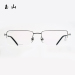 玉山 绿森林系列 YT-A105时尚钛金属半框眼镜架 