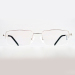 玉山 绿森林系列半框钛金属眼镜架YT-A117 小清新风格