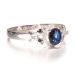 尚玉珠宝 可爱甜美造型 蓝宝石戒指 
