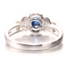 尚玉珠宝 可爱甜美造型 蓝宝石戒指 
