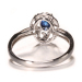 尚玉珠宝 蓝宝石戒指 镶嵌钻石 高贵奢华