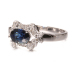 尚玉珠宝 蓝宝石戒指 可视天然色带 光泽度好
