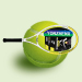 尤尼克斯网球拍TW-909 训练比赛专用单拍 结实耐用