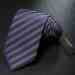 LOVETENO商务领带 男士时尚条纹正装领带 抗皱易打理
