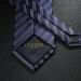 LOVETENO商务领带 男士时尚条纹正装领带 抗皱易打理