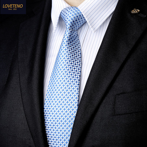LOVETENO 商务正装绅士领带 职业上班新郎结婚时尚领带