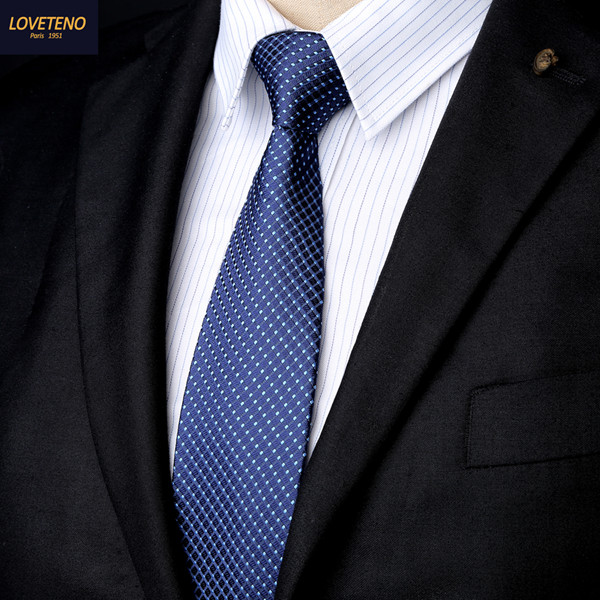 LOVETENO 韩版时尚奢华男士领带 优质面料 耐用美观