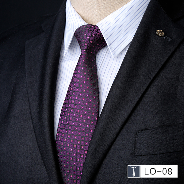 LOVETENO 男士商务正装领带 高档奢华百搭领带 优质面料