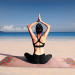 梵酷麂皮绒瑜伽垫 天然橡胶印花 防滑加宽折叠 健身瑜珈垫 