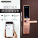 黑龙 HERON微信指纹锁 家用电子锁木门 防盗门密码锁
