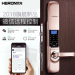 黑龙 智能指纹锁H5 家用电子锁密码锁 手机远程控制