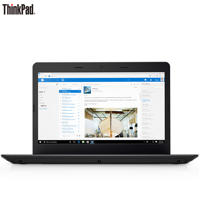 ThinkPad E470 20H1001WCD 14英寸轻薄便携游戏笔记本手提电脑