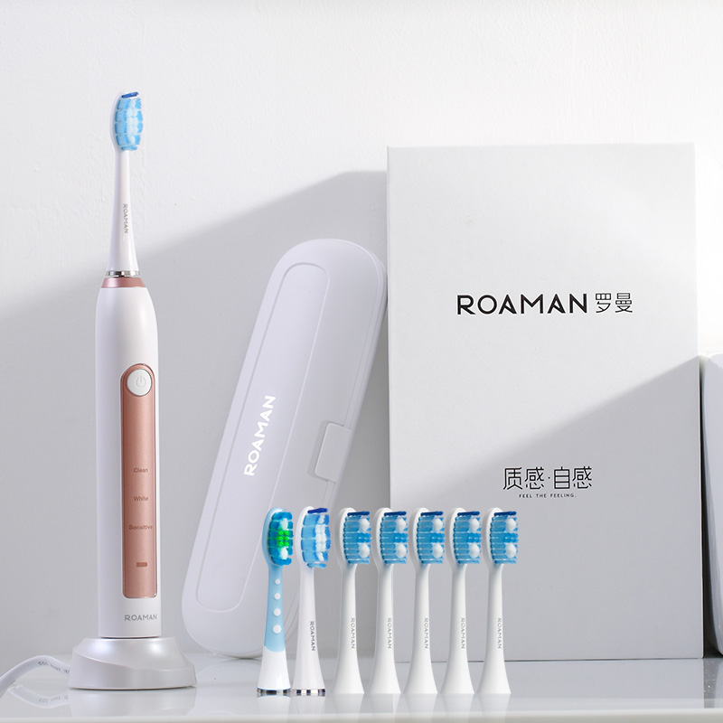 ROAMAN罗曼  RM-ST051声波电动牙刷 高频洁力 三维洁齿