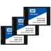 西部数据 WD  Blue系列 3D版 1TB SSD固态硬盘 WDS100T2B0A 