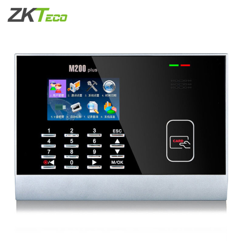 中控智慧ZKTeco M200plus 考勤机 智能ID卡刷卡机 