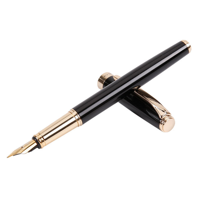 晨光优品钢笔 AFPY1602 0.5mm黑色 出墨顺畅