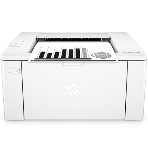 惠普HP LaserJet Pro M104w 黑白激光打印机  无线A4打印