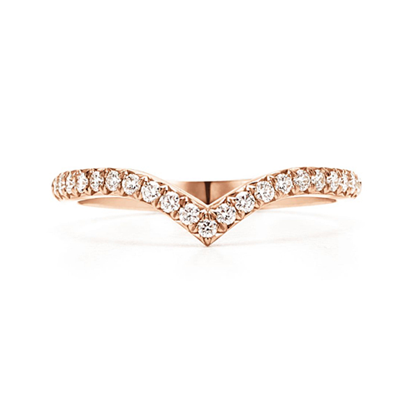 蒂芙尼/Tiffany&Co.TIFFANY SOLESTE系列 V 形戒指