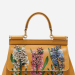 杜嘉班纳/Dolce＆Gabbang SICILY DAUPHINE 印花小牛皮刺绣手提包