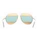 Dior/迪奥 女款金色镜框金粉拼色镀膜镜片眼镜太阳镜