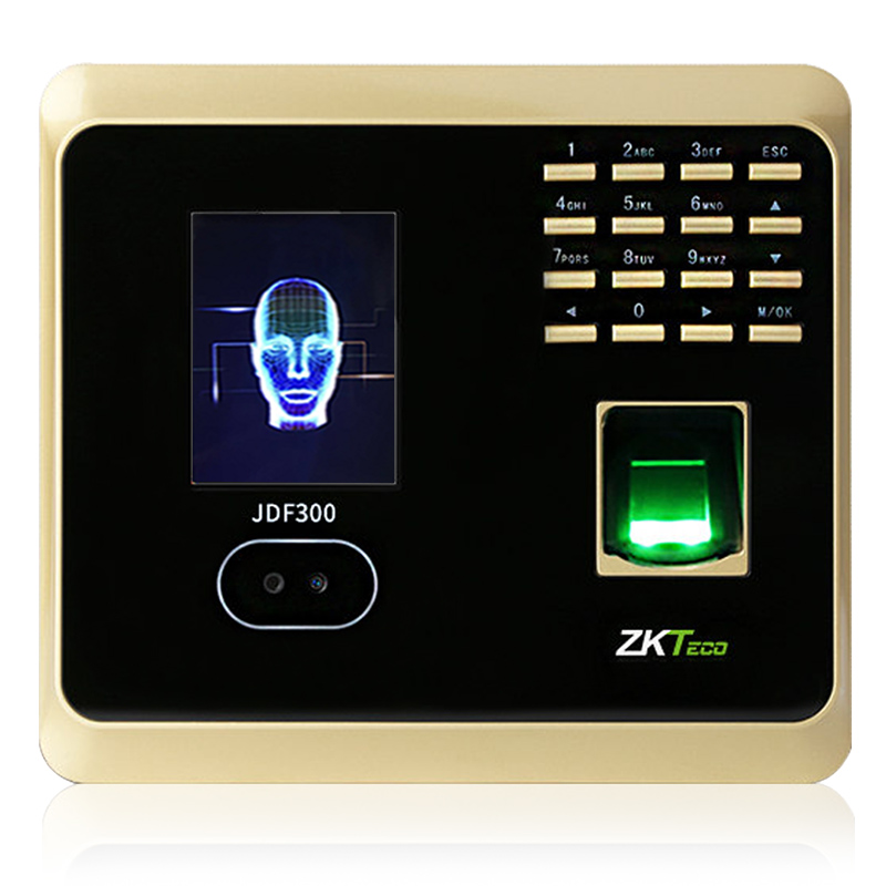 ZKTeco中控智慧 面部识别考勤机JDF300 智能wifi打卡机