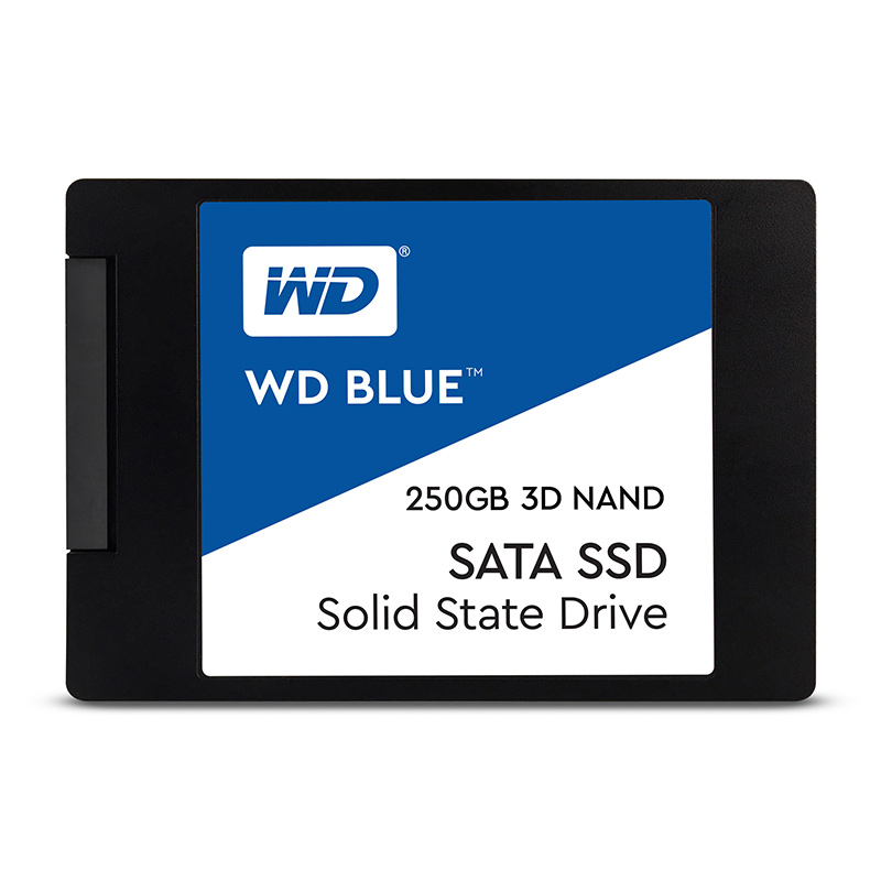 WD西部数据 Blue系列-3D版SSD固态硬盘WDS250G2B0A 250GB