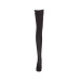 巴黎世家/Balenciaga 超尖头平纹针织KNIFE过膝长靴 黑色