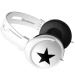 中性 大星星头戴式耳机 电脑耳机 MP3耳机通用耳机