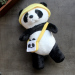 西祠宫坊 挎包熊猫B08007毛绒情侣熊猫公仔玩偶布娃娃