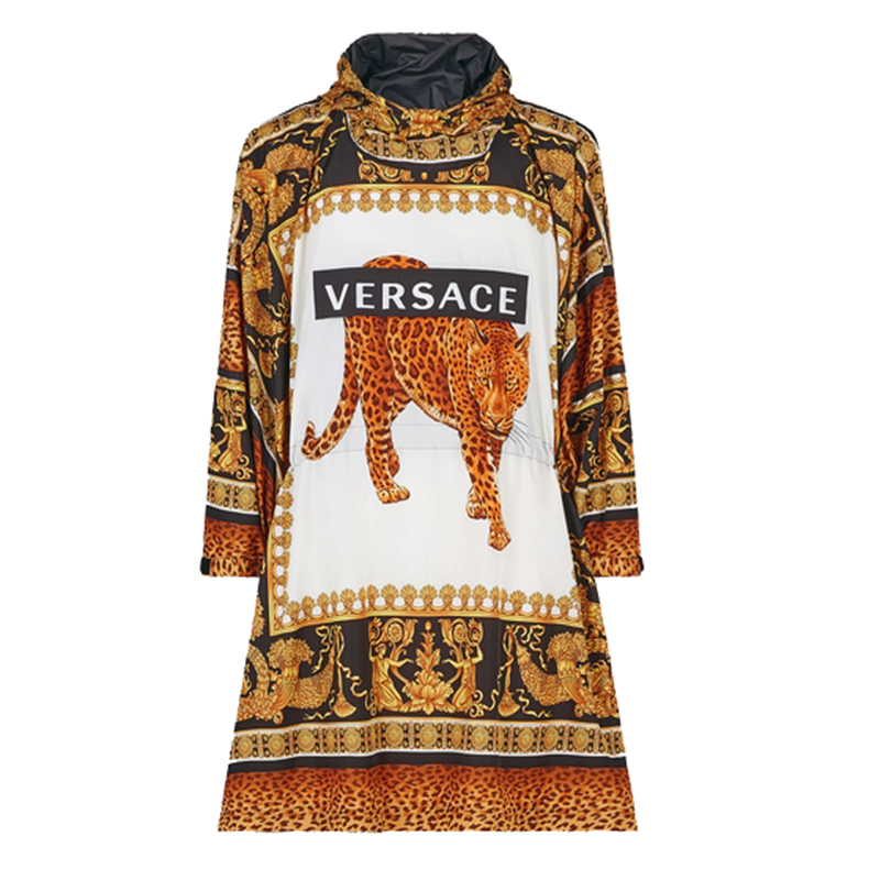 范思哲/Versace SIGNATURE WILD印花连帽外套