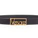范思哲/Versace VERSACE复古LOGO皮革腰带 男款