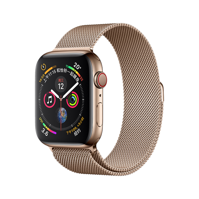 Apple/苹果 Watch Series 4 米兰尼斯表带 智能手表