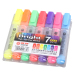 智牌ZHIPAI 多色荧光记号笔7色套装 ZP-608 重点标识笔