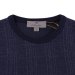CANALI/康纳利 藏青色羊毛格纹长袖针织衫 C0610 MK00600 300