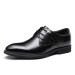 REDDRAGONFLY/红蜻蜓 商务休闲青年皮鞋系带男鞋WTA8775